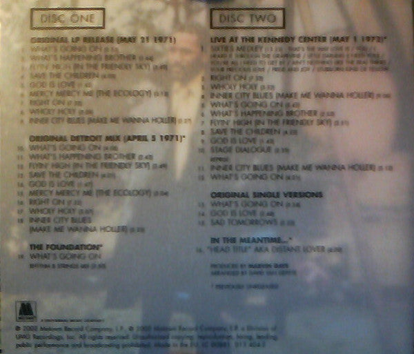 Marvin Gaye : What's Going On (2xCD, Album, Dlx, RE, RM)