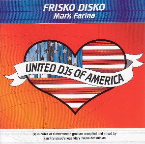 Mark Farina : United DJs Of America - Frisko Disko (CD, Comp, Mixed)