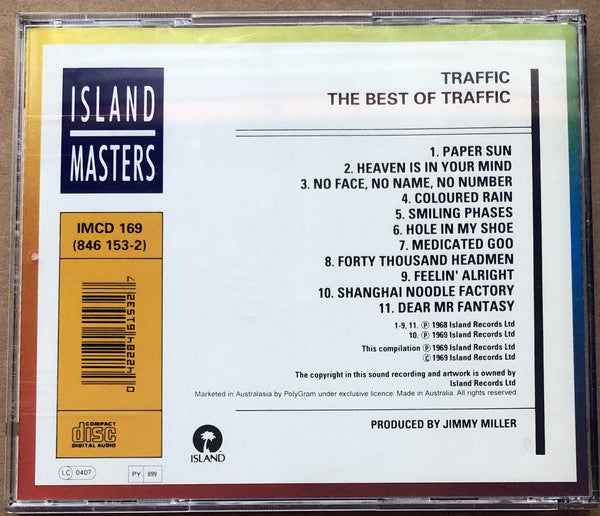 Traffic : Best Of Traffic (CD, Comp)