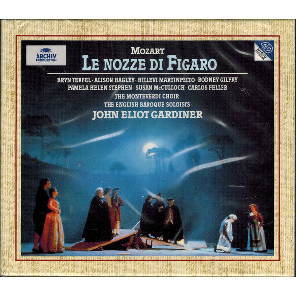 Mozart* - Bryn Terfel · Alison Hagley · Hillevi Martinpelto · Rodney Gilfry · Pamela Helen Stephen · Susan McCulloch · Carlos Feller · The Monteverdi Choir · The English Baroque Soloists · John Eliot Gardiner : Le Nozze Di Figaro (3xCD + Box, Album, Sli)