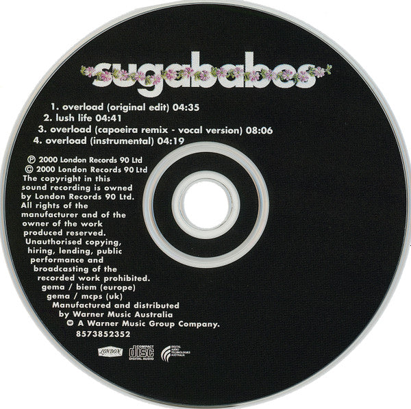 Sugababes : Overload (CD, Single)