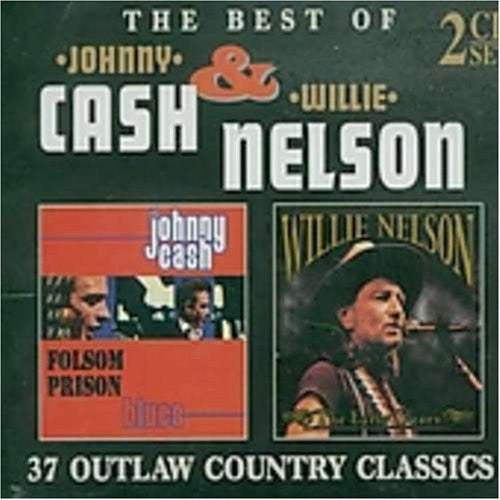 Johnny Cash & Willie Nelson : The Best Of Johnny Cash & Willie Nelson (37 Outlaw Country Classics) (2xCD, Album, Comp)