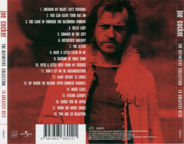 Joe Cocker : The Definitive Collection 18 Greatest Hits (CD, Comp)