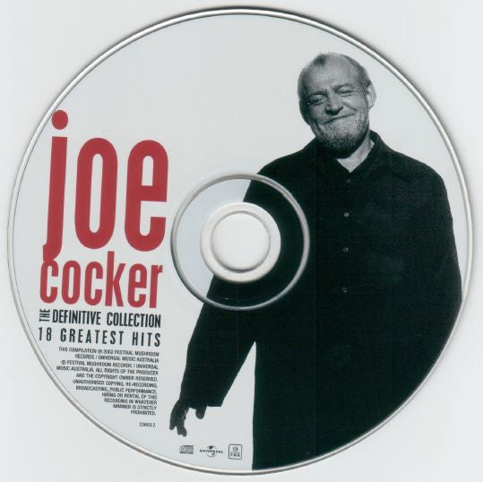 Joe Cocker : The Definitive Collection 18 Greatest Hits (CD, Comp)