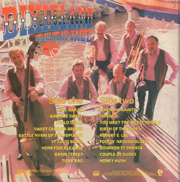 Bob Barnard's Jazz Band : Dixieland And All That Jazz 18 Dixieland Greats (LP, Album, Ltd, RE)