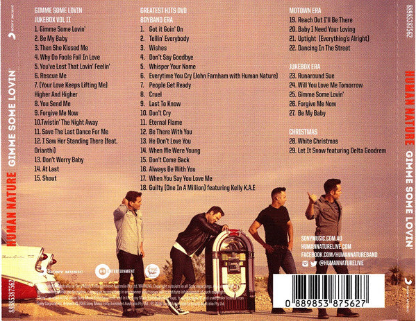 Human Nature : Gimme Some Lovin' (Jukebox Vol. II) (CD, Album + DVD-V, Comp, NTSC + Aus)