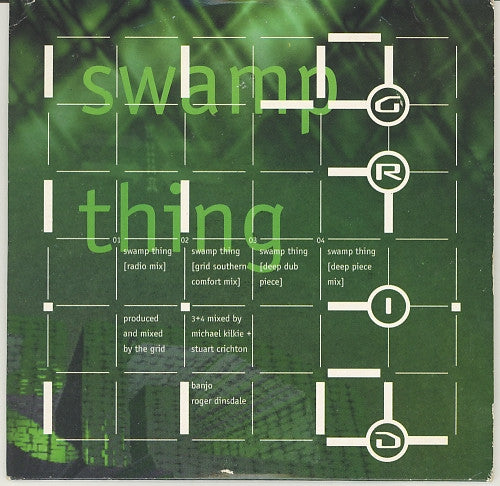 The Grid : Swamp Thing (CD, Single, Car)