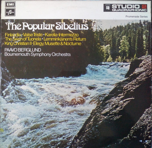Bournemouth Symphony Orchestra, Paavo Berglund, Jean Sibelius : The Popular Sibelius (LP, Album, Quad)
