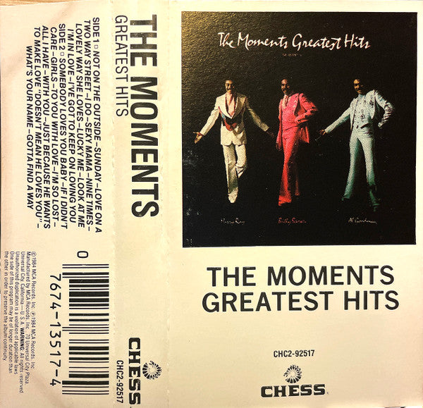 The Moments : The Moments Greatest Hits (Cass, Comp, RE)