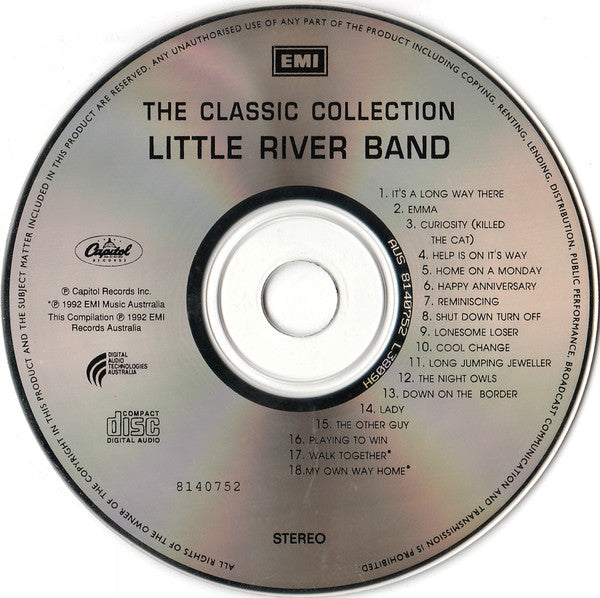 Little River Band : The Classic Collection (CD, Comp, RP)