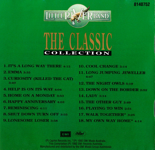 Little River Band : The Classic Collection (CD, Comp, RP)