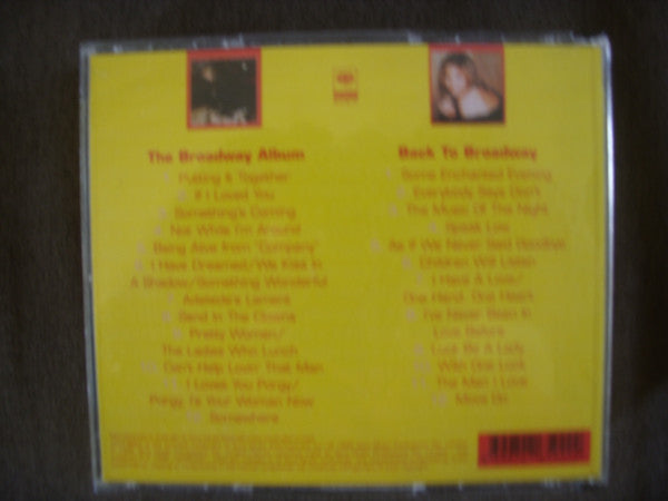 Barbra Streisand : The Broadway Album & Back To Broadway (2xCD, Comp)