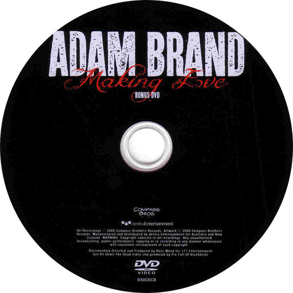 Adam Brand : Blame It On Eve (CD, Album, Ltd)