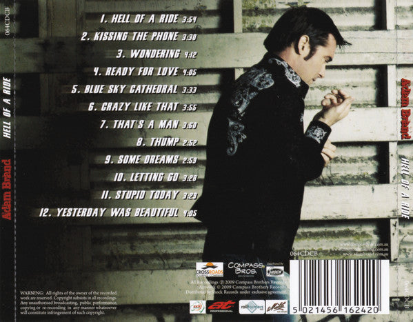 Adam Brand : Hell Of A Ride (CD, Album)