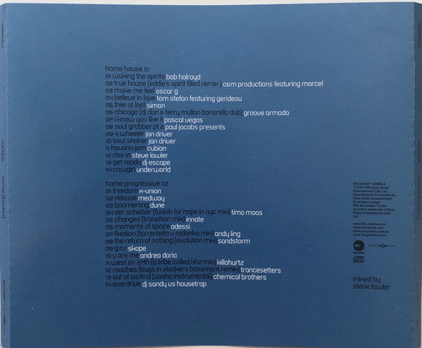 Steve Lawler : Home (2xCD, Comp, Mixed)