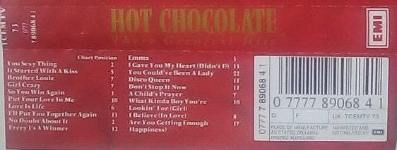 Hot Chocolate : Their Greatest Hits (Cass, Comp)