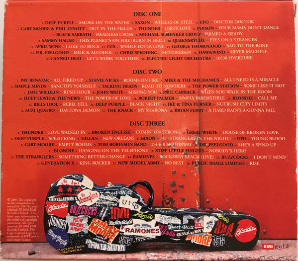 Various : The Rock Box (54 Classic Rock Anthems) (3xCD, Comp, Copy Prot.)