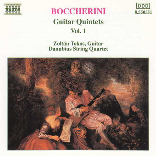 Luigi Boccherini - Zoltan Tokos, Danubius String Quartet : Guitar Quintets Vol. 1 (CD, Album)