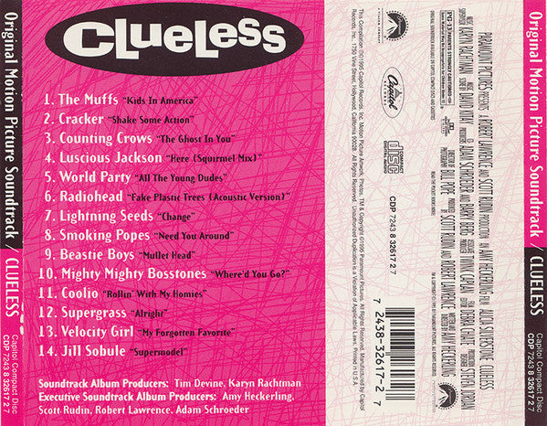 Various : Clueless - Original Motion Picture Soundtrack (CD, Comp)