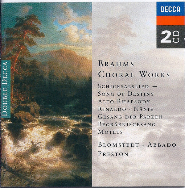 Johannes Brahms / Herbert Blomstedt . Claudio Abbado . Simon Preston : Choral Works (2xCD, Comp)