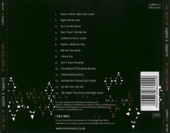 Sophie B. Hawkins : If I Was Your Girl: The Best Of (CD, Comp)