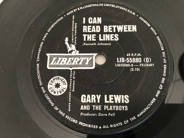 Gary Lewis & The Playboys : Green Grass (7", Single)