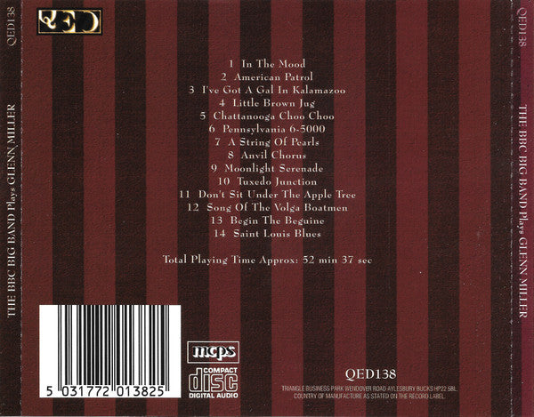 The BBC Big Band : Plays Glenn Miller (CD, Comp)
