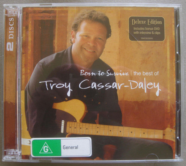 Troy Cassar-Daley : Born To Survive • The Best Of • Deluxe Edition (2xCD, Comp, Dlx, Enh)