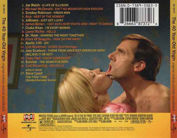 Various : The 40 Year-Old Virgin (Original Motion Picture Soundtrack) (CD, Album, Comp)