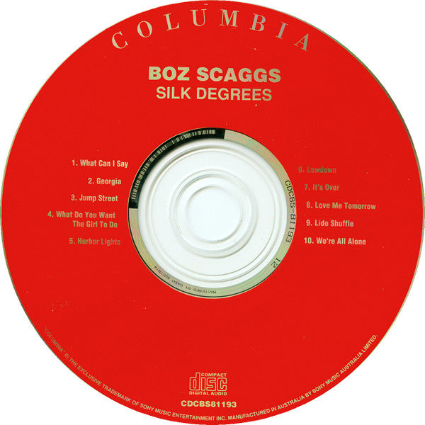 Boz Scaggs : Silk Degrees & Down Two Then Left  (2xCD, Album, Comp, RE)