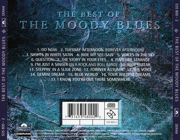 The Moody Blues : The Best Of The Moody Blues (CD, Comp, RE)