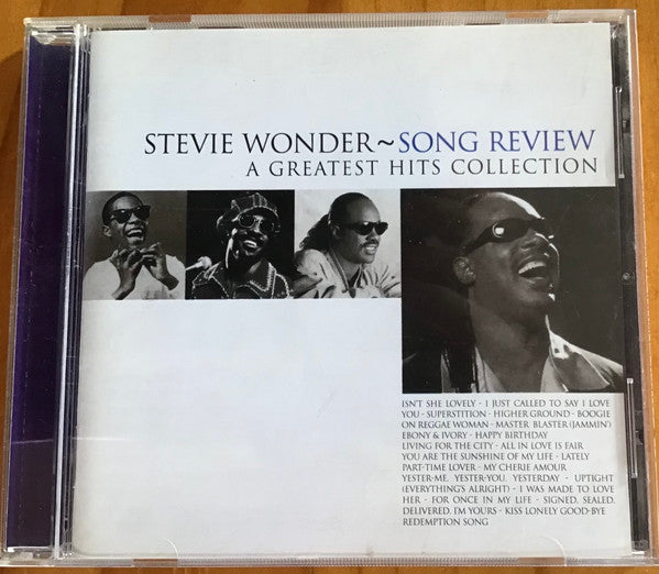 Stevie Wonder : Song Review (A Greatest Hits Collection) (CD, Comp, RE, SSD)