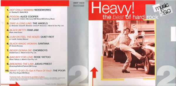 Various : Heavy! The Best Of Hard Rock (CD, Comp)