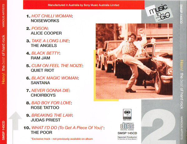 Various : Heavy! The Best Of Hard Rock (CD, Comp)