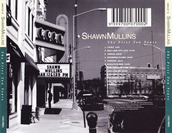 Shawn Mullins : The First Ten Years (CD, Comp)