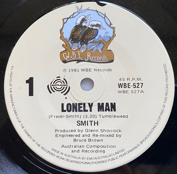 Smith (59) : Lonely Man (7", Single)