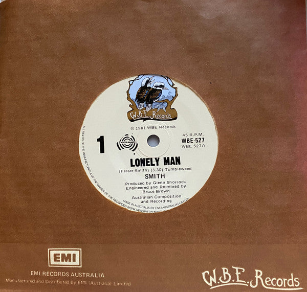 Smith (59) : Lonely Man (7", Single)