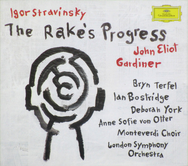 Igor Stravinsky, John Eliot Gardiner, Bryn Terfel, Ian Bostridge, Deborah York, Anne Sofie von Otter, The Monteverdi Choir, London Symphony Orchestra : The Rake's Progress (2xCD, Album + Box)