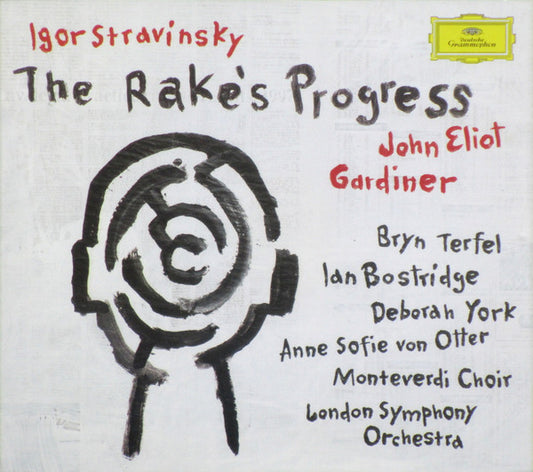 Igor Stravinsky, John Eliot Gardiner, Bryn Terfel, Ian Bostridge, Deborah York, Anne Sofie von Otter, The Monteverdi Choir, London Symphony Orchestra : The Rake's Progress (2xCD, Album + Box)