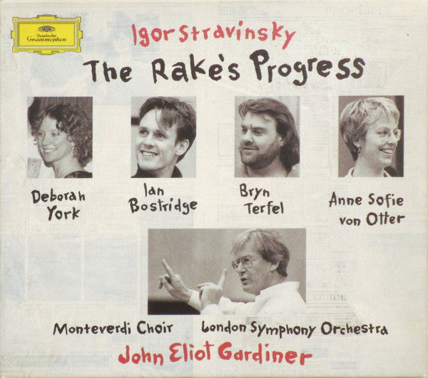 Igor Stravinsky, John Eliot Gardiner, Bryn Terfel, Ian Bostridge, Deborah York, Anne Sofie von Otter, The Monteverdi Choir, London Symphony Orchestra : The Rake's Progress (2xCD, Album + Box)