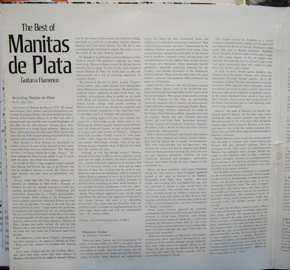 Manitas De Plata : The Best Of Manitas De Plata - Guitarra Flamenco (2xLP, Comp,  Ga)