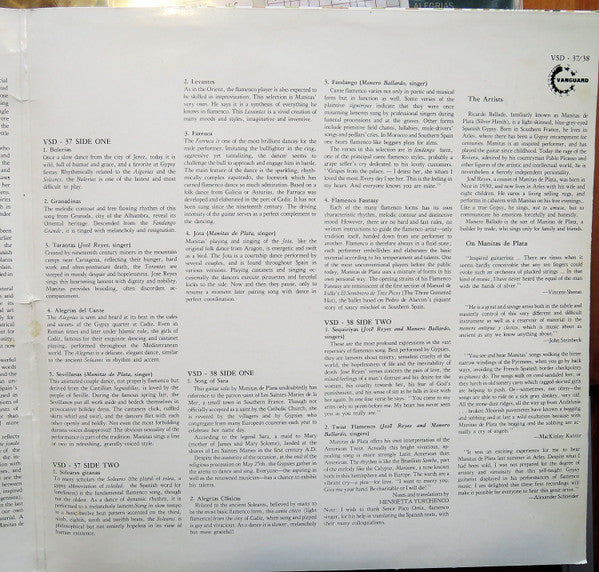 Manitas De Plata : The Best Of Manitas De Plata - Guitarra Flamenco (2xLP, Comp,  Ga)
