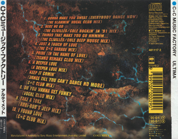 C + C Music Factory : Ultimate (CD, Comp)