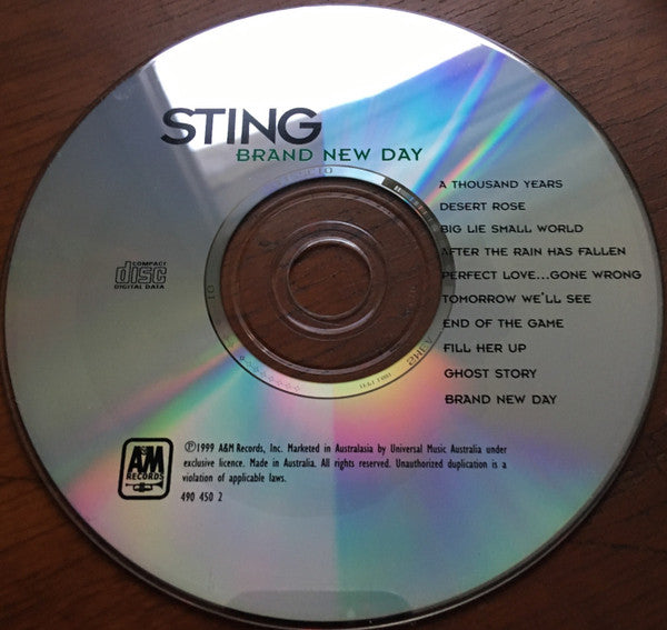 Sting : Brand New Day (CD, Album)