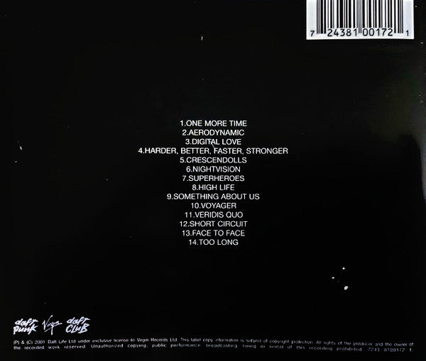 Daft Punk : Discovery (CD, Album, RE)