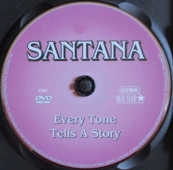 Santana : Every Tone Tells A Story (DVD-V, Comp, Unofficial, PAL, All)