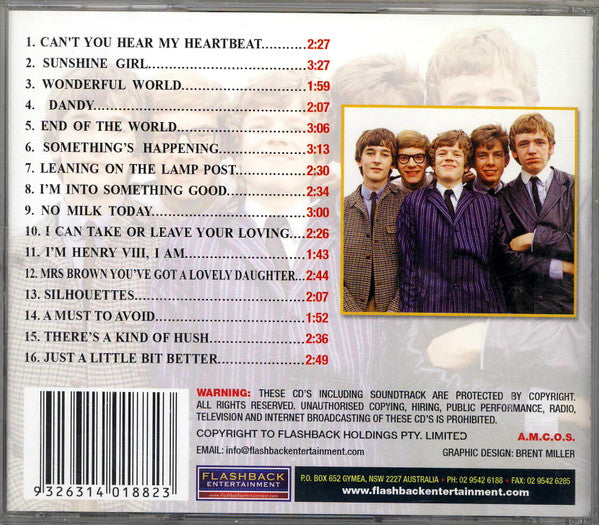 Herman's Hermits : There's A Kind Of Hush (CD, Comp)