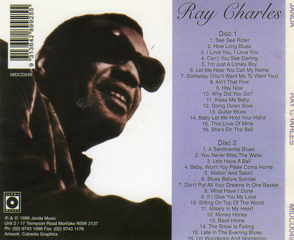 Ray Charles : Ray Charles (2xCD, Comp)