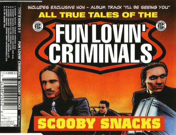 Fun Lovin' Criminals : Scooby Snacks (CD, Maxi)