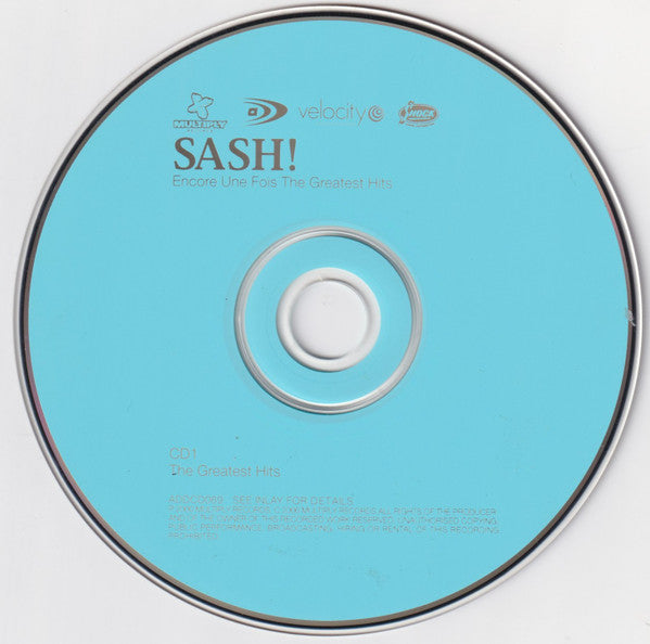 Sash! : Encore Une Fois - The Greatest Hits (CD, Comp + CD, Comp, Mixed)